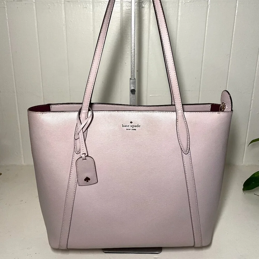 Kate Spade Cara Large Tote - Light Pink/Lilac - Picture 1 of 12